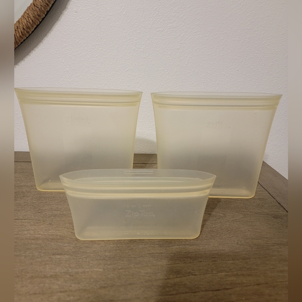 Zip Top Brand Reusable Food Storage Containers